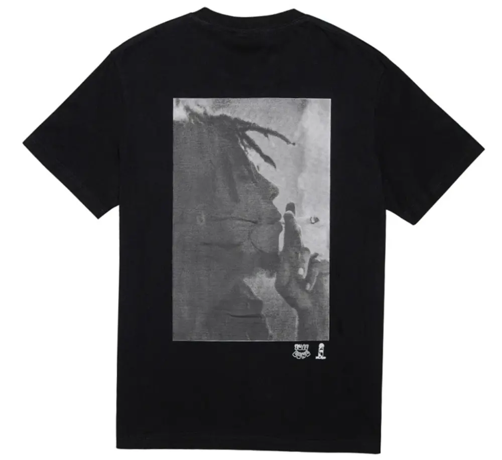 Alternative view of Áo Stussy “Bob Marley” Tee Black