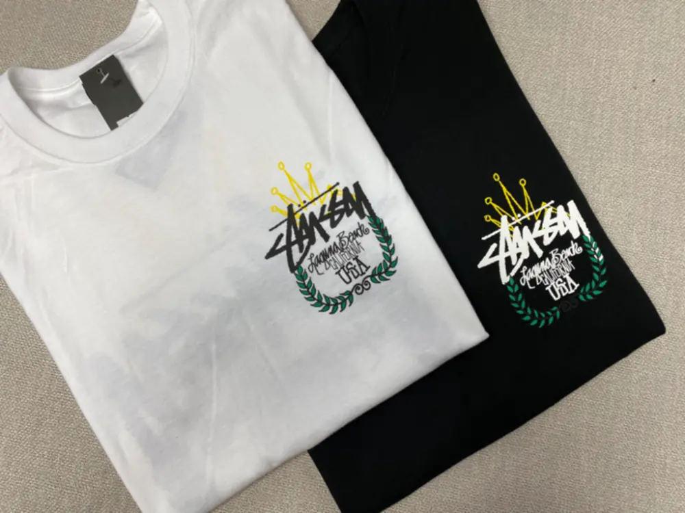 Áo Stussy LB Wreath Tee ‘White’ - Ảnh 3