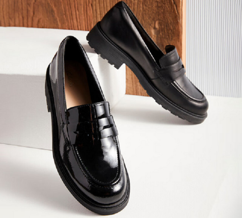 Giày Clarks Leori ‘Black’ 261747875 - Ảnh 2