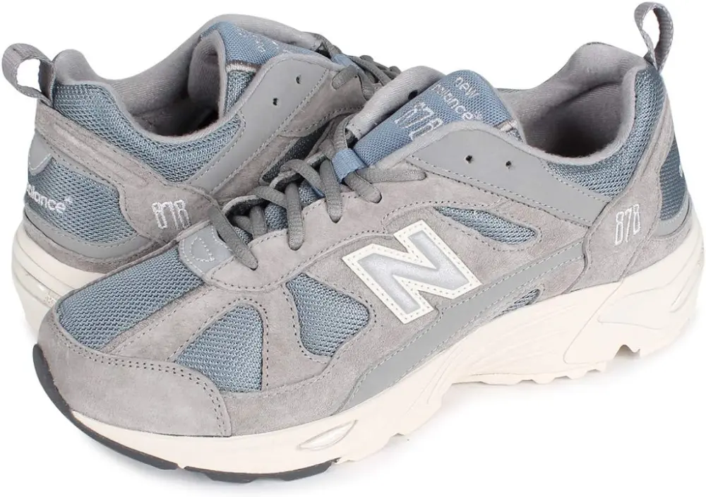 Giày New Balance 878 'Khaki Grey' CM878KO1 - Ảnh 4
