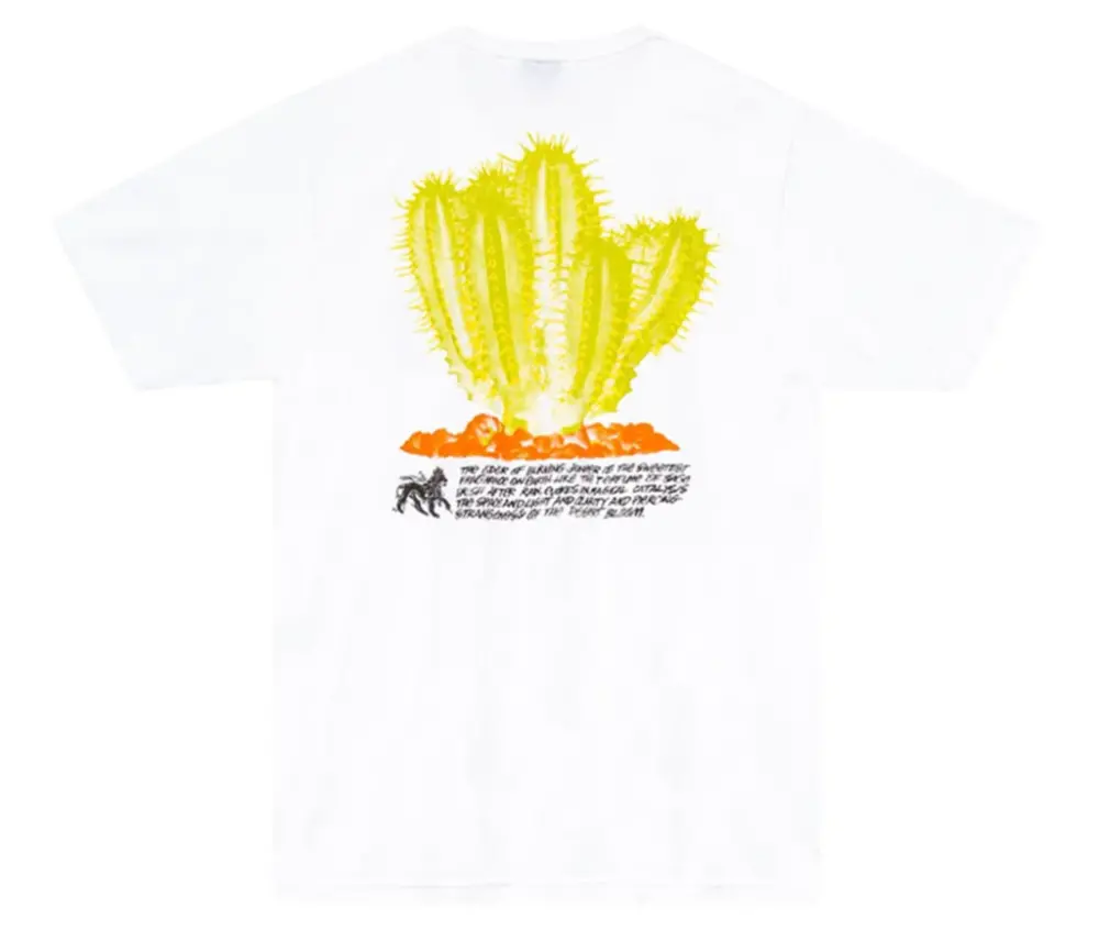 Áo Stussy Desert Bloom Tee ‘White’ - Ảnh 3