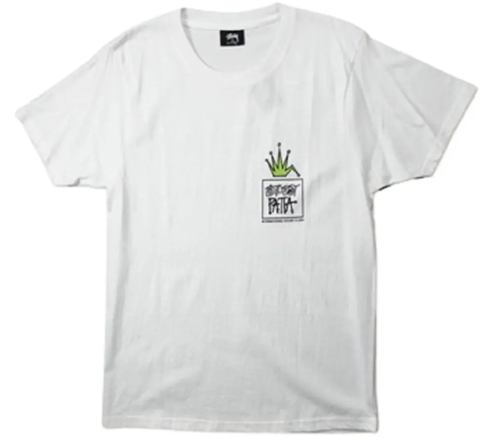 Áo Stussy Champion Sound Tee ‘White’