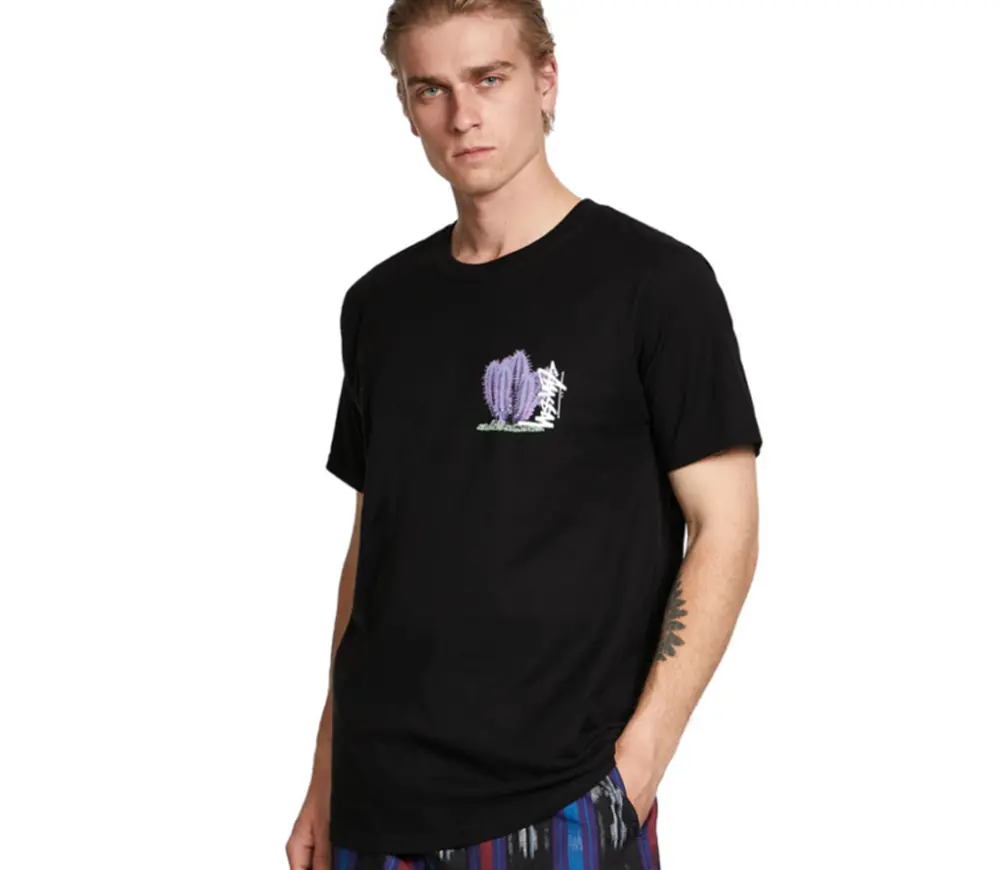 Alternative view of Áo Stussy Desert Bloom Tee ‘Black’