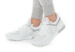 Alternative view of Giày New Balance NB 574 Sport Sports Casual 'White' WS574RA