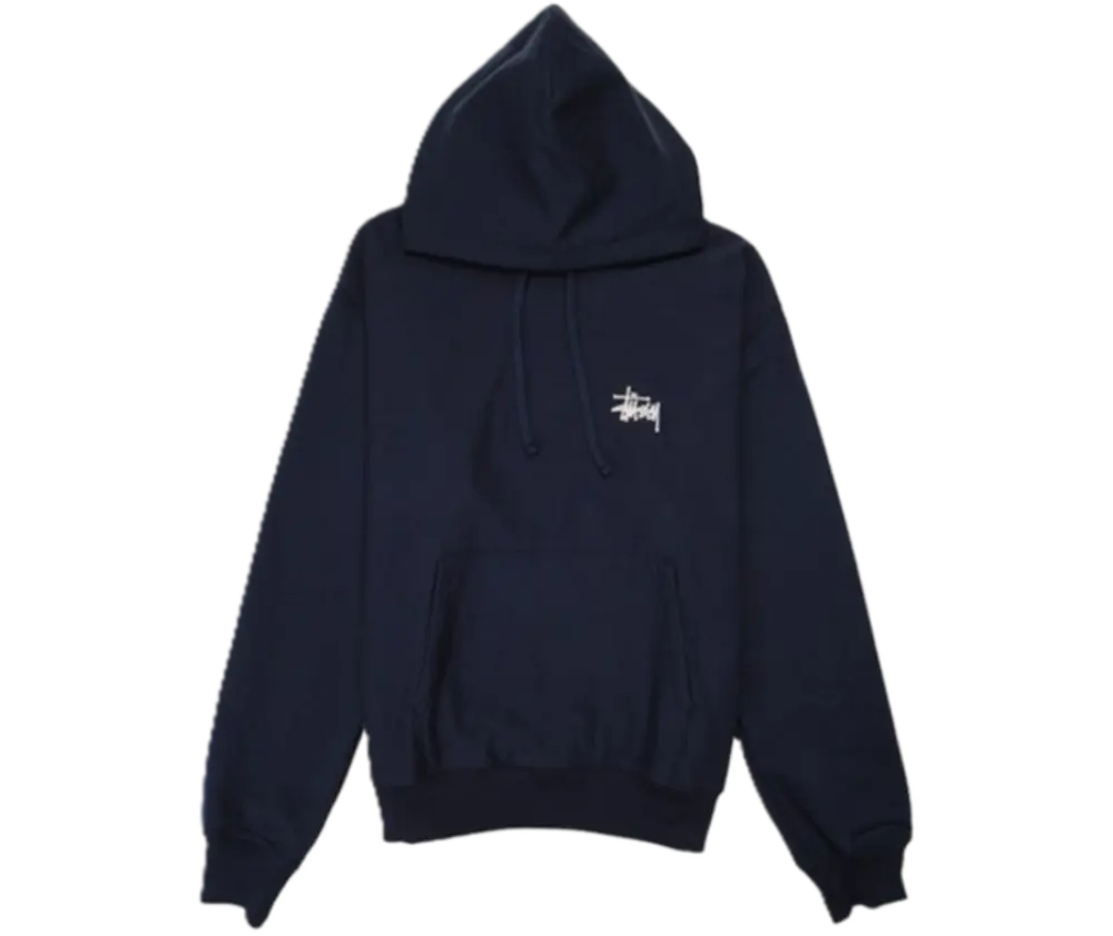 Áo Stussy Basic Stussy Hoodie ‘Navy’