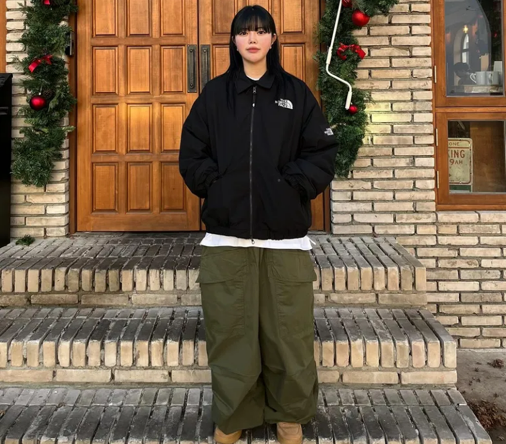 Áo The North Face Bomber Jacket ‘Black’ NJ3NP61J - Ảnh 2