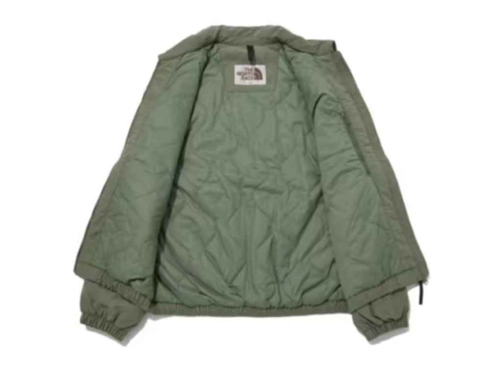 Áo The North Face Bomber Jacket ‘Light Khaki’ NJ3NP61L - Ảnh 3