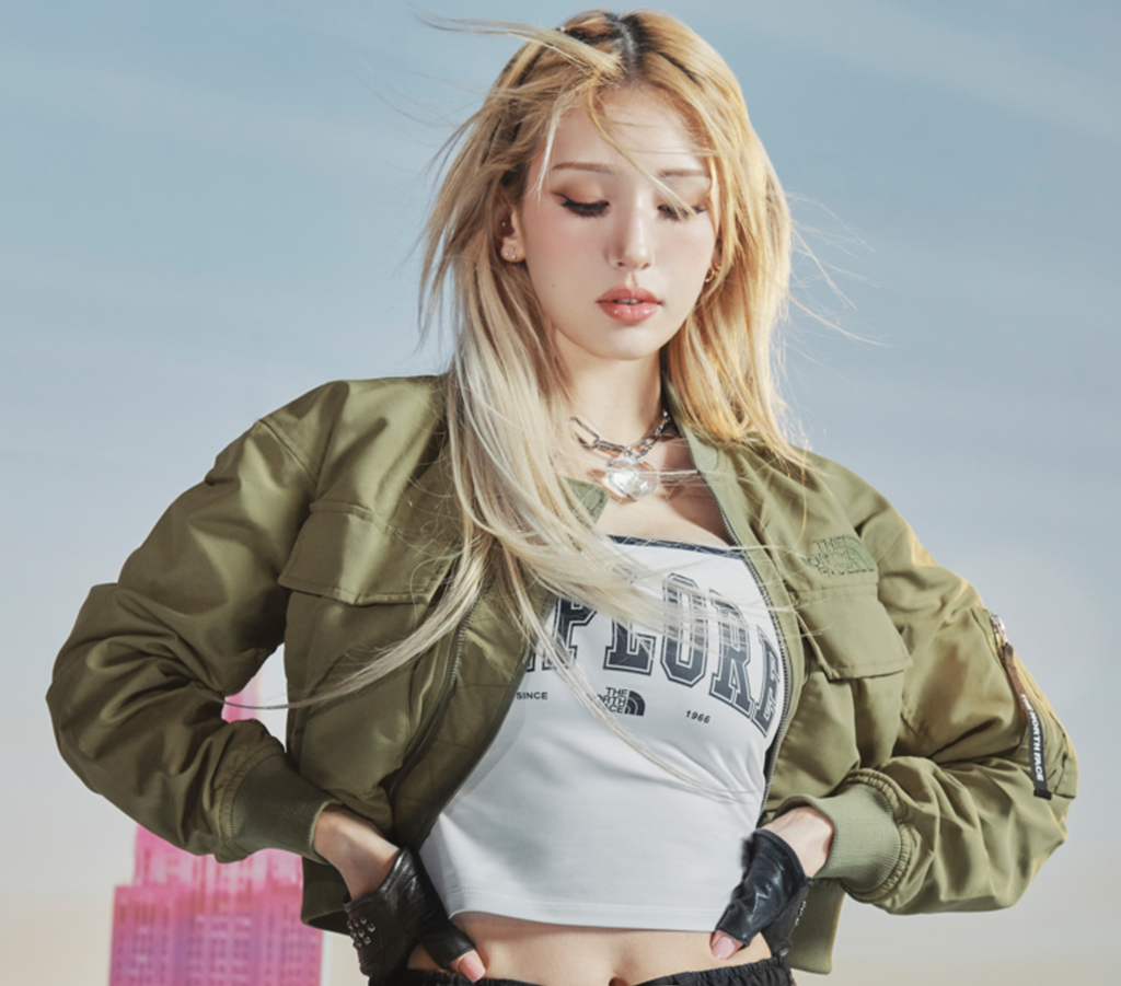 Áo The North Face Bomber Jackets ‘Olive’ NJ3BP12K - Ảnh 2