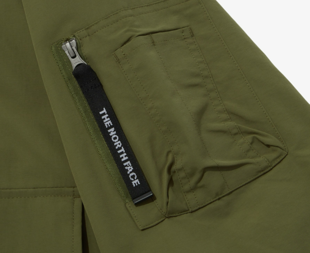 Áo The North Face Bomber Jackets ‘Olive’ NJ3BP12K - Ảnh 3
