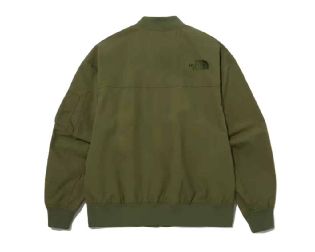 Áo The North Face Bomber Jackets ‘Olive’ NJ3BP12K - Ảnh 5