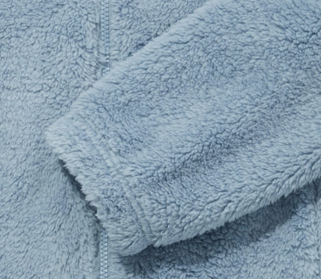 Áo The North Face Compy Fleece ‘Blue’ NJ4FM55M - Ảnh 3