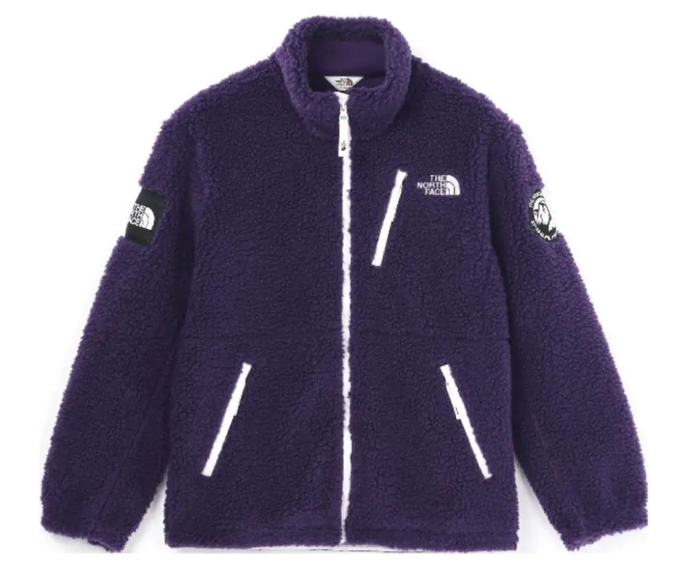 Áo The North Face Label Limo Fleece Jacket ‘Purple’ NJ4FM50N