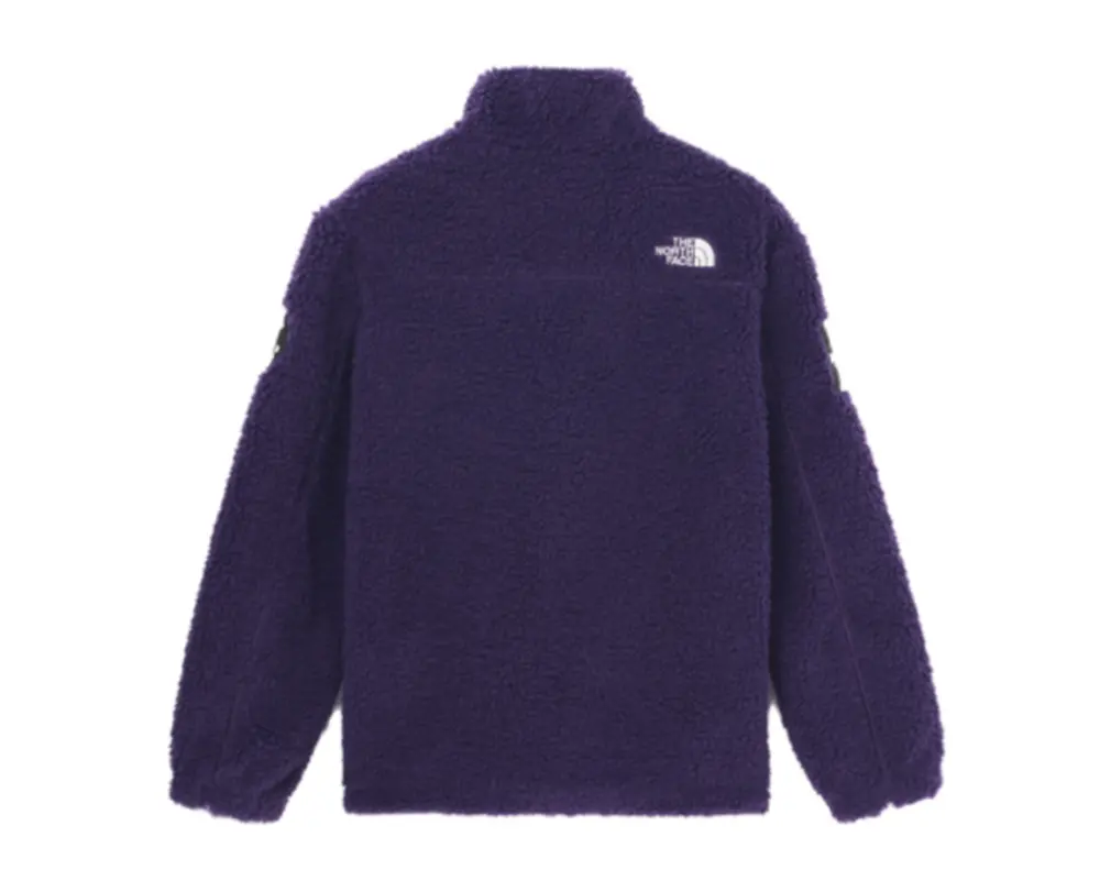 Alternative view of Áo The North Face Label Limo Fleece Jacket ‘Purple’ NJ4FM50N