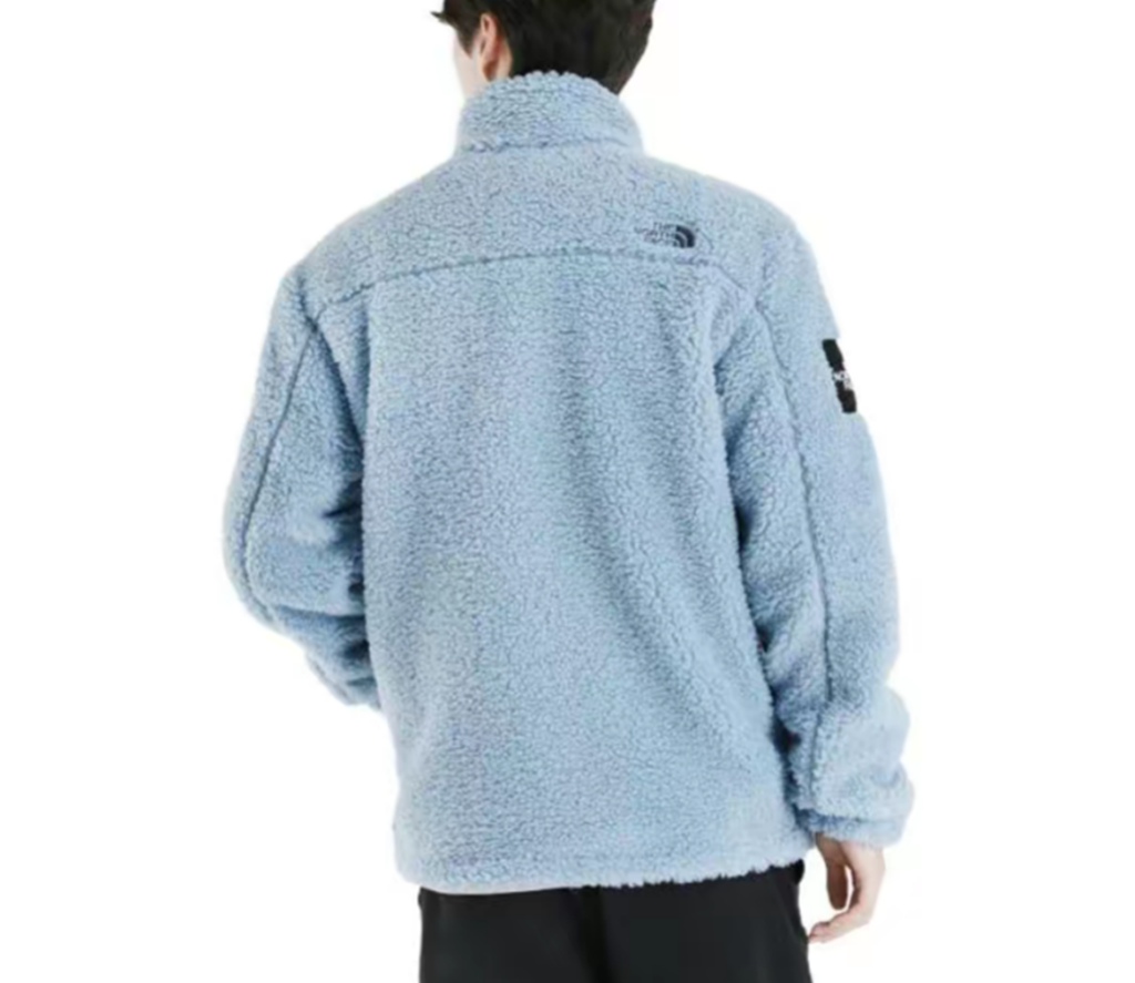 Áo The North Face Label Rimo Fleece Jacket ‘Blue’ NJ4FM50M - Ảnh 3