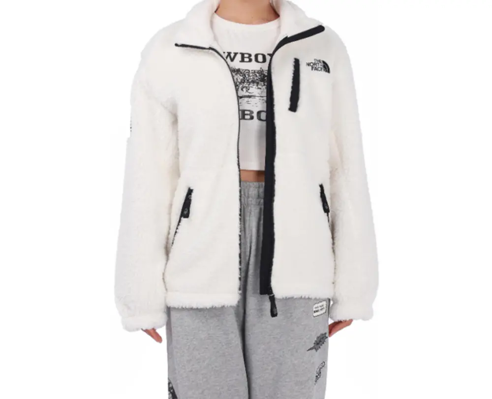 Alternative view of Áo The North Face Limo Fleece Jacket ‘Ivory’ NJ4FM60J