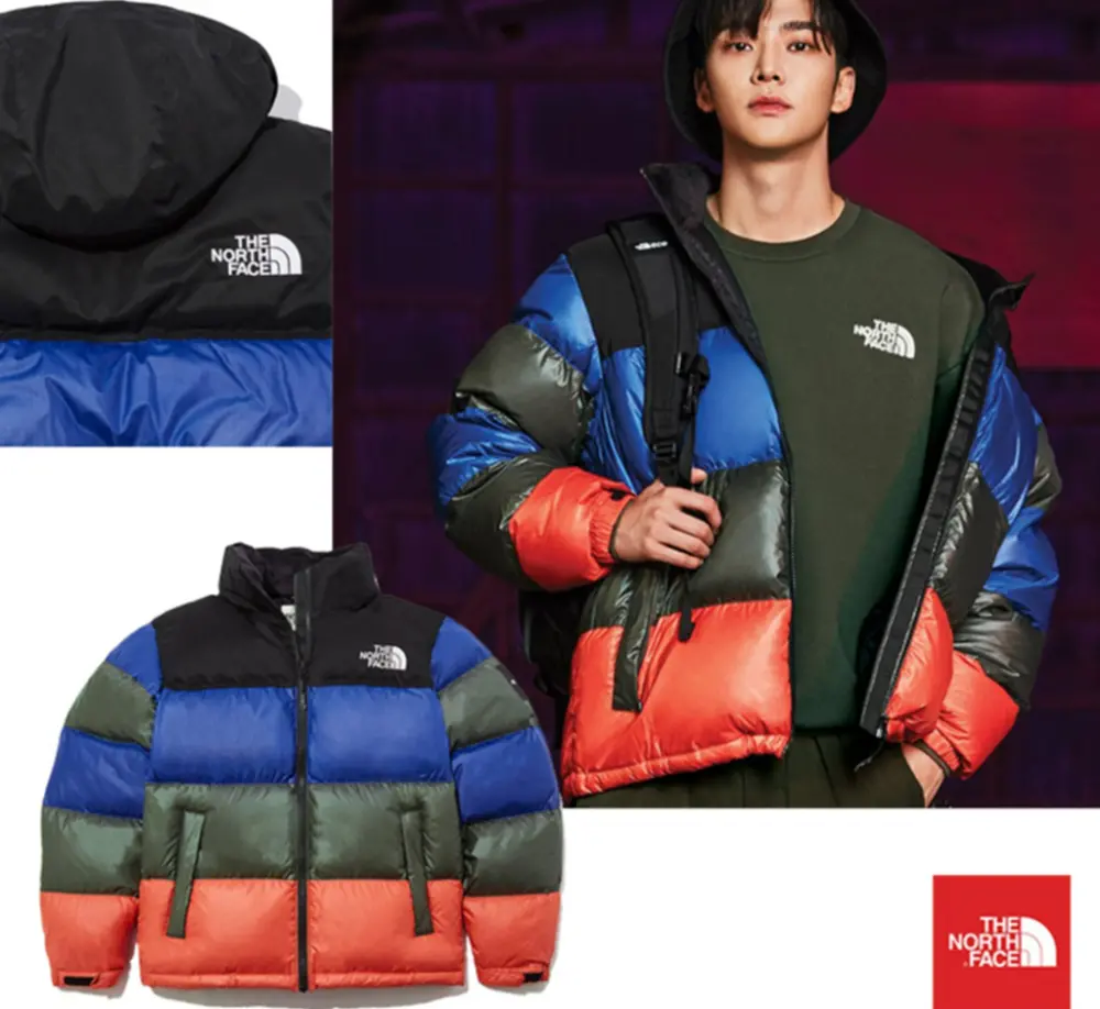 Áo The North Face Novelty Nuptse Down Jacket ‘Multi’ NJ1DL50J - Ảnh 5