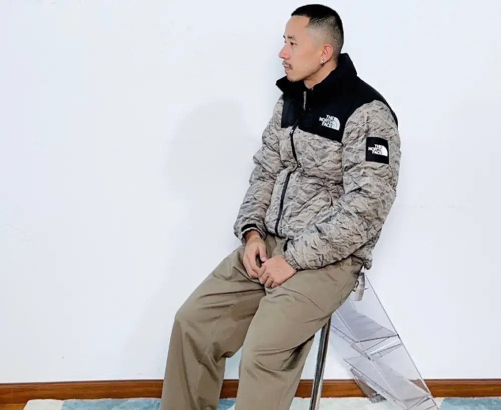 Áo The North Face Novelty Nuptse ‘Grey’ NJ1DM66K - Ảnh 4