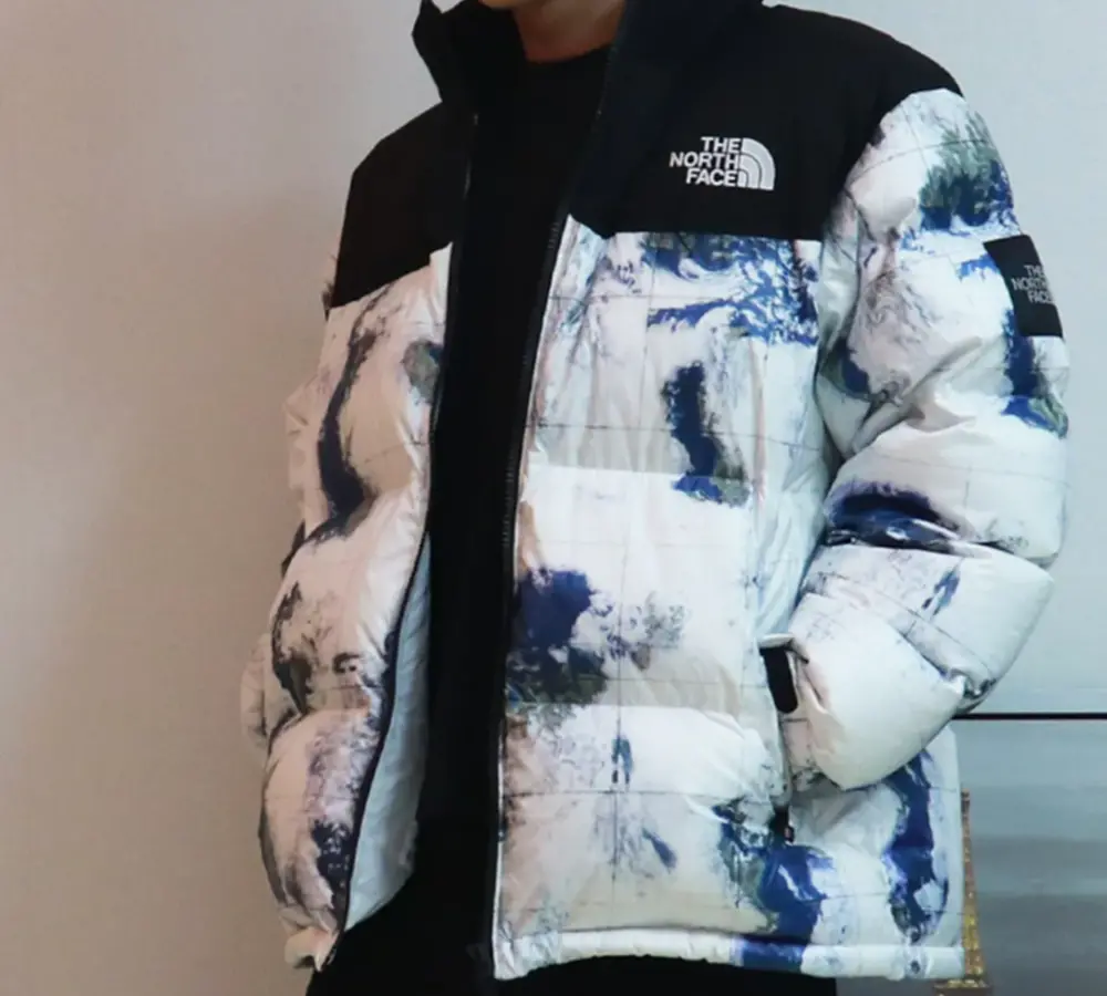 Alternative view of Áo The North Face Novelty Nuptse Jacket ‘White Asian’ NJ1DN51J