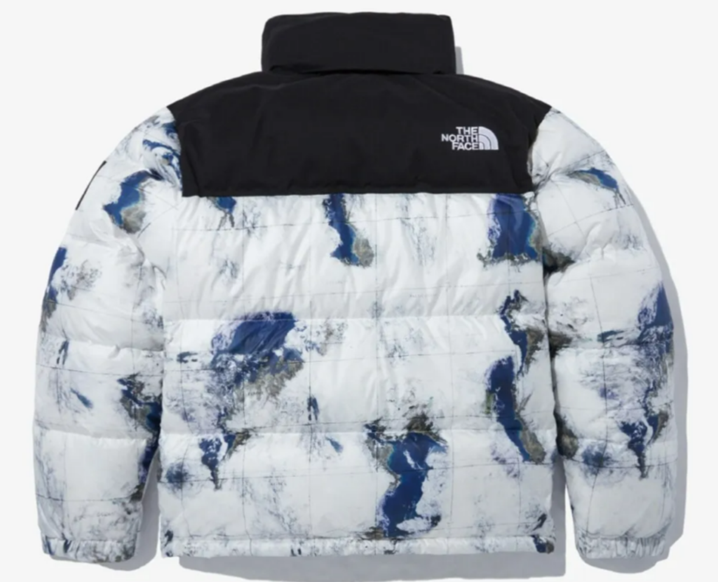 Áo The North Face Novelty Nuptse Jacket ‘White Asian’ NJ1DN51J - Ảnh 3