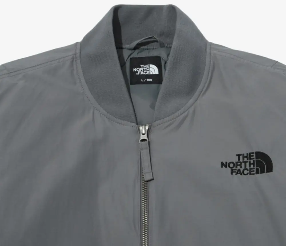 Alternative view of Áo The North Face Phrase Heat Bomber ‘Grey’ NJ3NN53B
