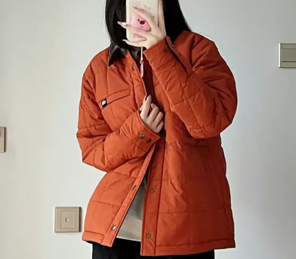 Alternative view of Áo The North Face RVS V Nuptse ‘Dark Orange’ NJ3NP54C