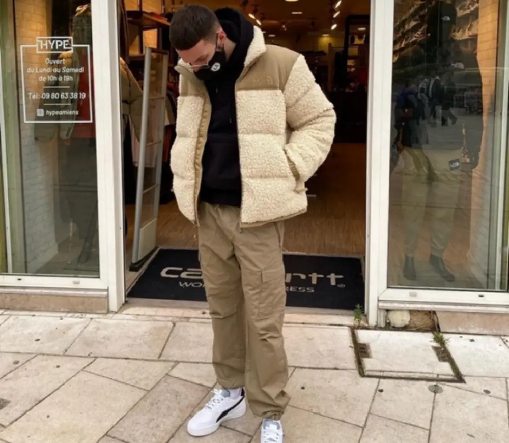 Áo The North Face Sherpa Nuptse Jacket ‘Kelp Tan’ NF0A5A84-11G - Ảnh 7