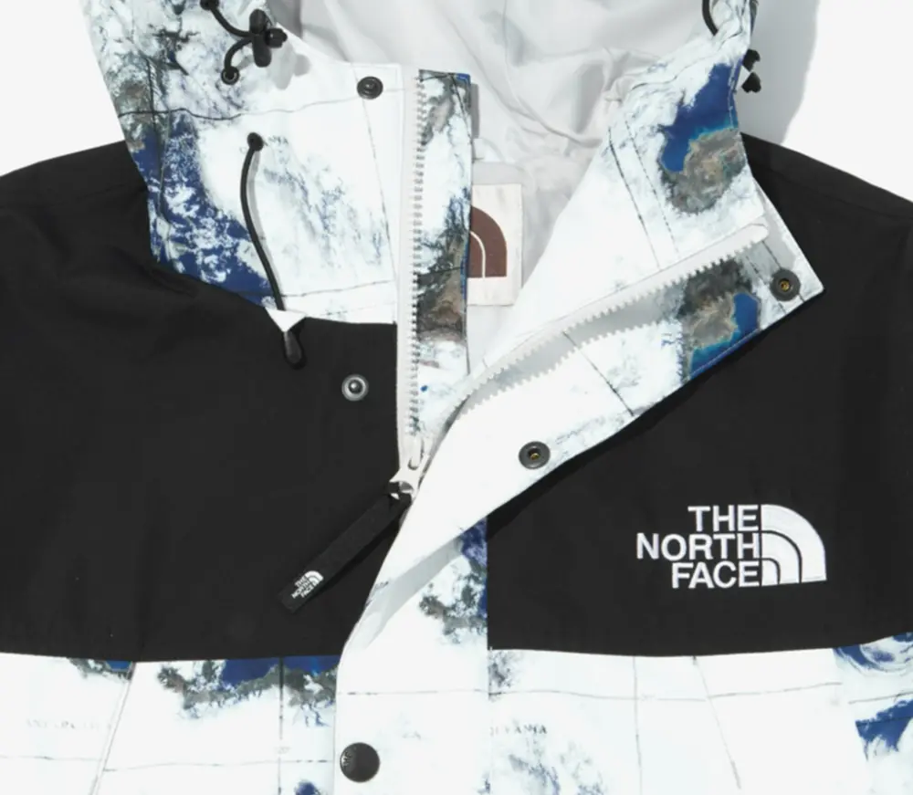 Áo The North Face Street Style Plain Jackets ‘White Sand’ NJ3BN00N - Ảnh 3