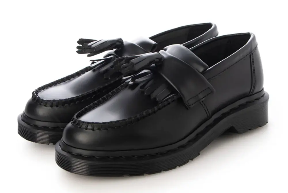 Giày Dr. Martens Adrian Mono Smooth Leather Loafers 30637001 - Ảnh 5