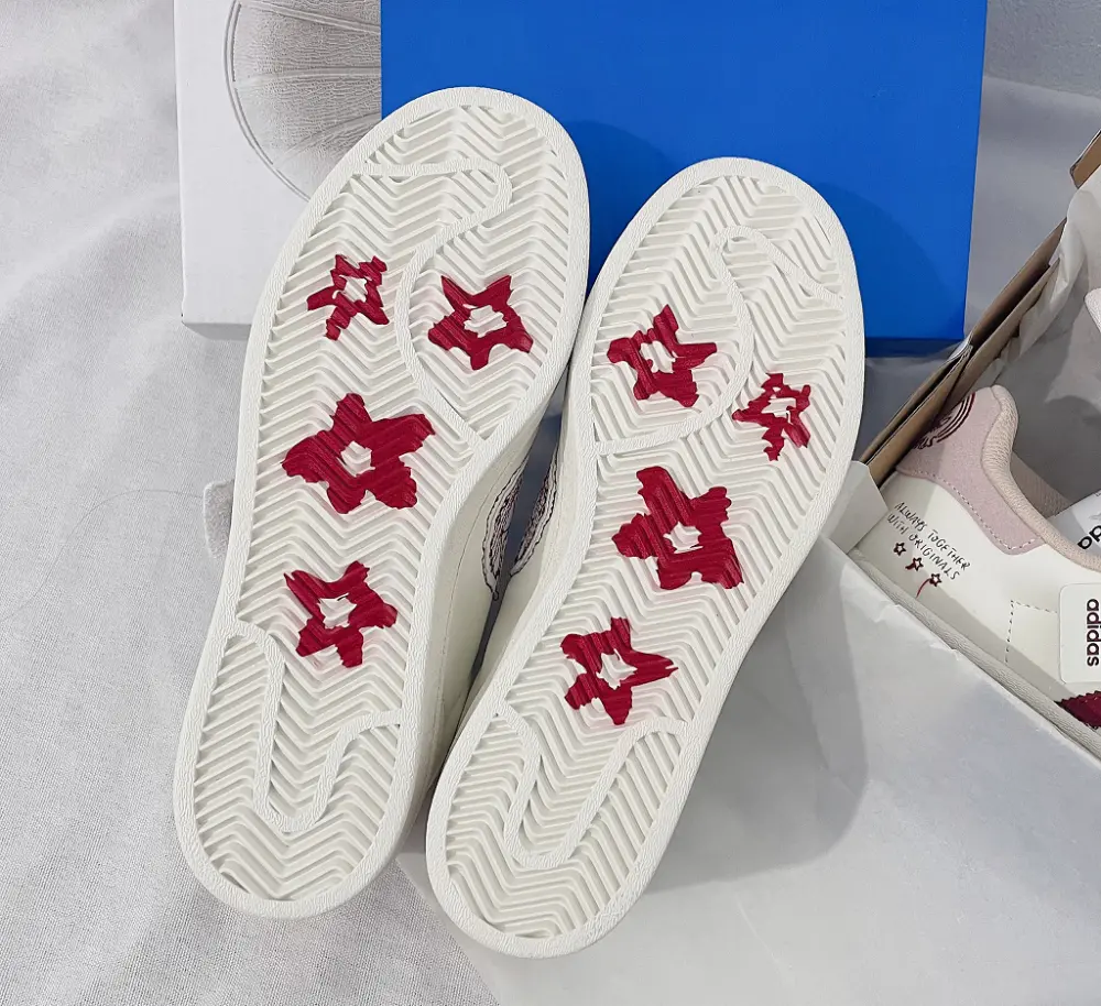 Giày Adidas Originals Superstar White Red IG3853 - Ảnh 6