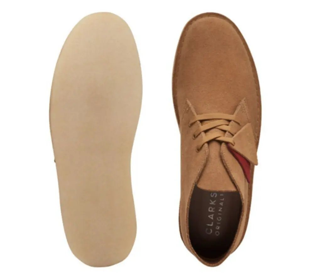 Alternative view of Giày Clarks Desert Coal Boot ‘Dark Sand’ 26167862
