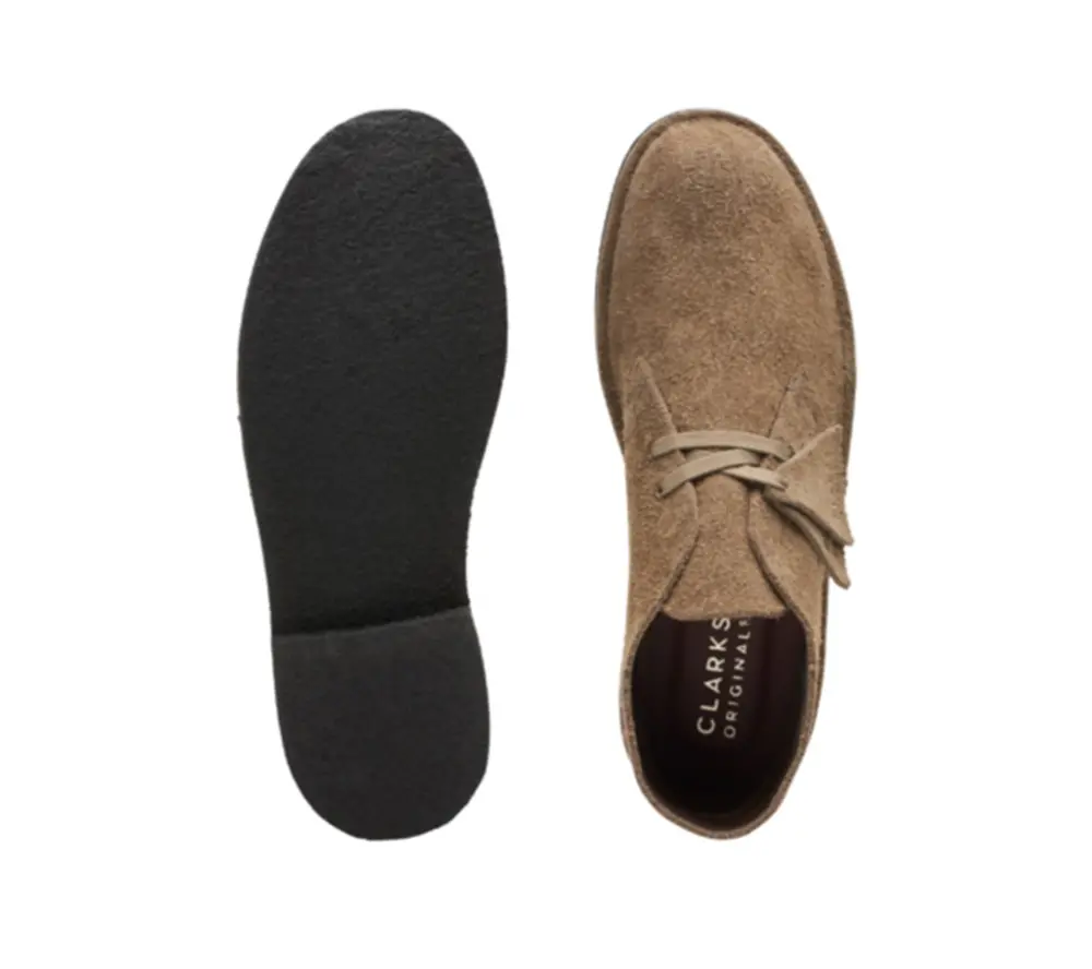 Giày Clarks Originals Desert Boot ‘Dark Grey’ 261740557 - Ảnh 4