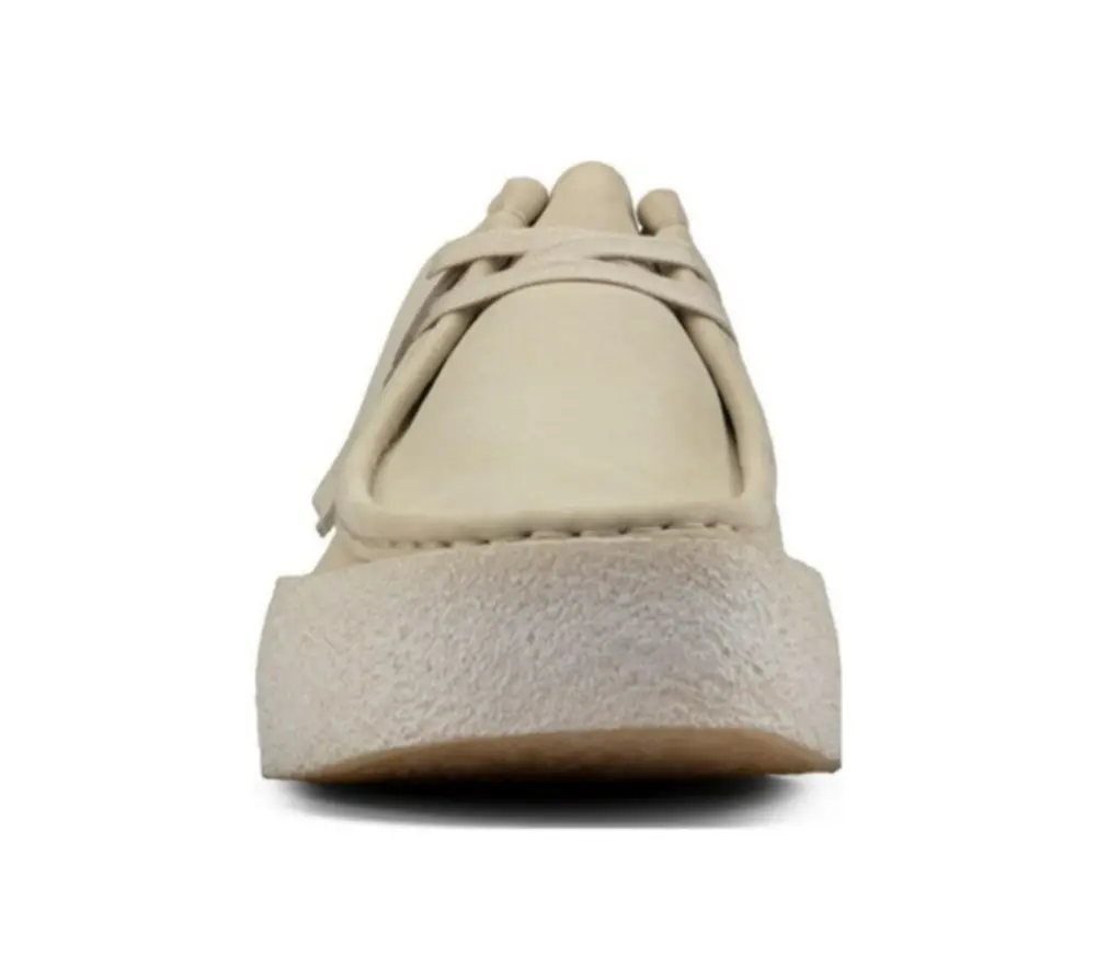 Alternative view of Giày Clarks Originals Wallabee ‘White Nubuck’ 26158153