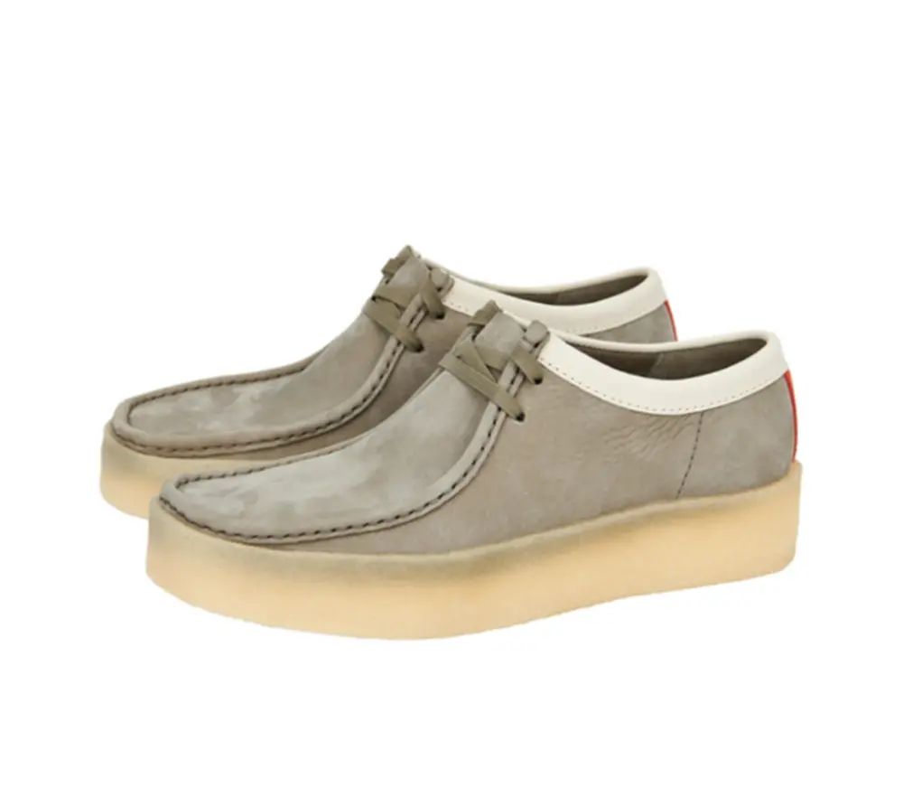 Giày Clarks Wallabee Cup ‘Beige’ 261655387 - Ảnh 3