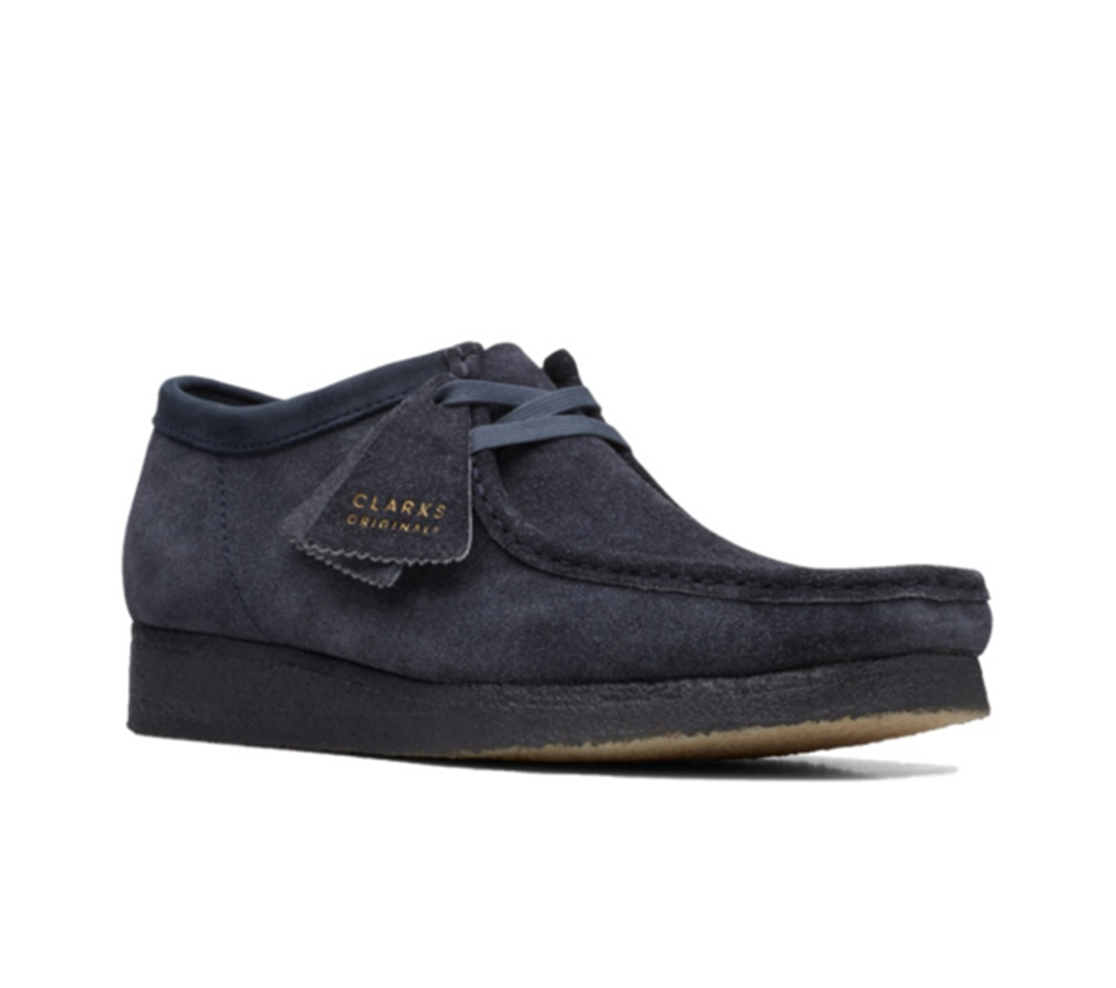 Giày Clarks Wallabee Oak ‘Blue’ 261688547 - Ảnh 4