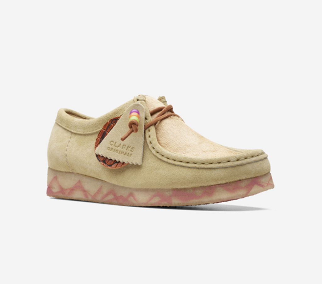 Giày Clarks x Aries Wallabee ‘Sand Beige’ 261724544 - Ảnh 3