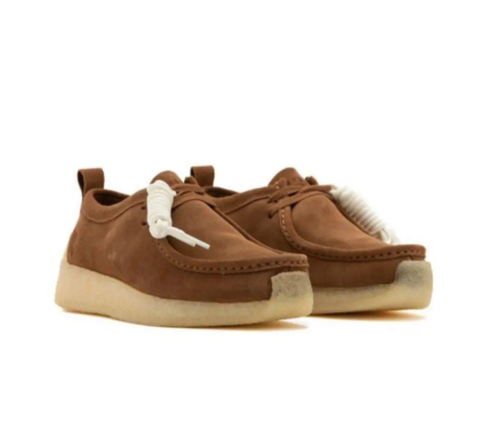 Giày Clarks x Ronnie Fieg Rossendale ‘Cola Suede’ 26170226 - Ảnh 4
