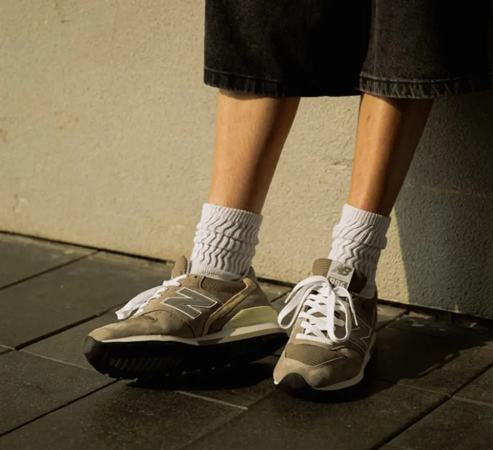 Giày New Balance 996 MiUSA Grey Silver U996GR - Ảnh 3