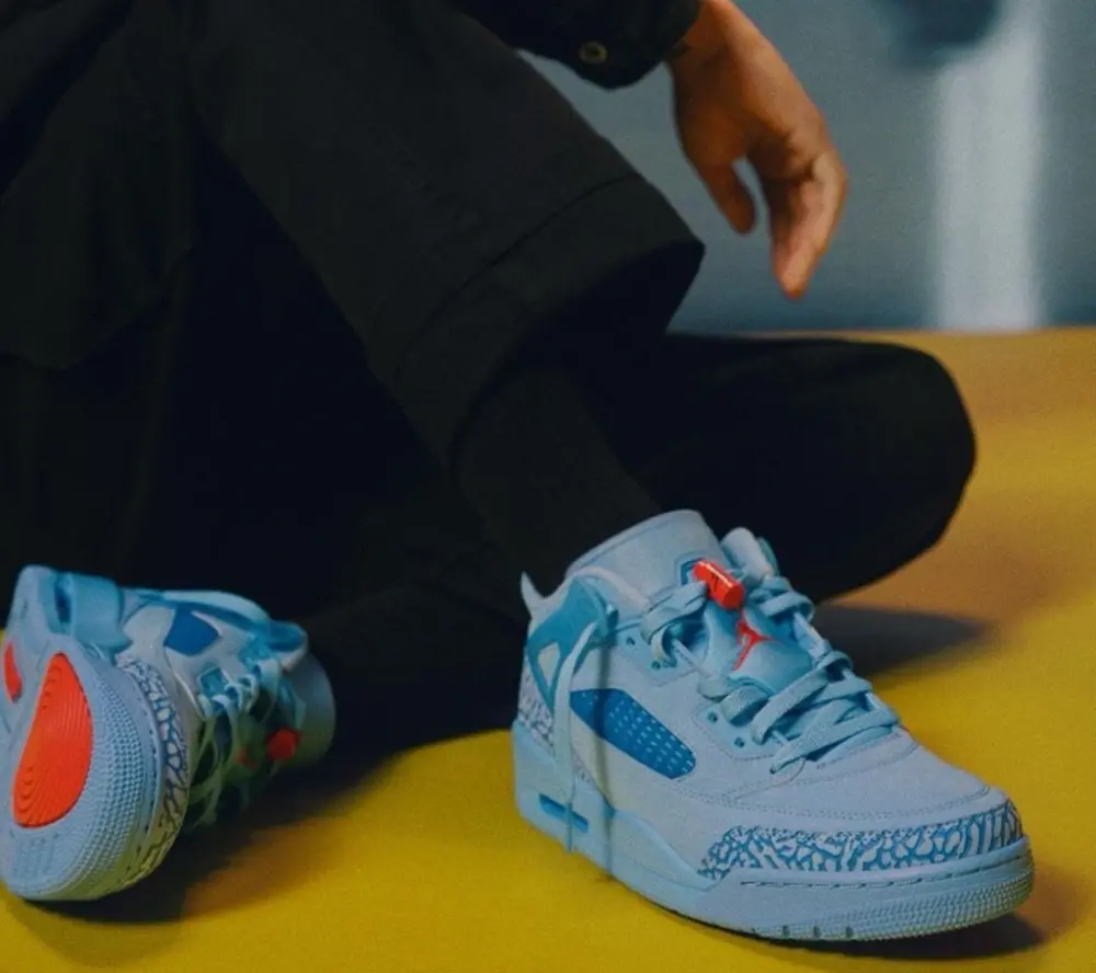 Alternative view of Giày Nike Air Jordan Spizike Low 'Houston Oilers' FQ1759-400