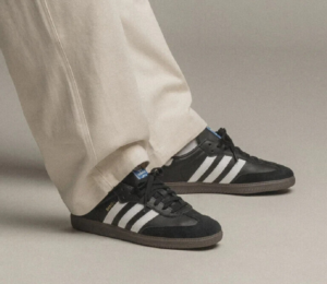 Alternative view of Giày Adidas Samba OG 'Black Gum' IE3676