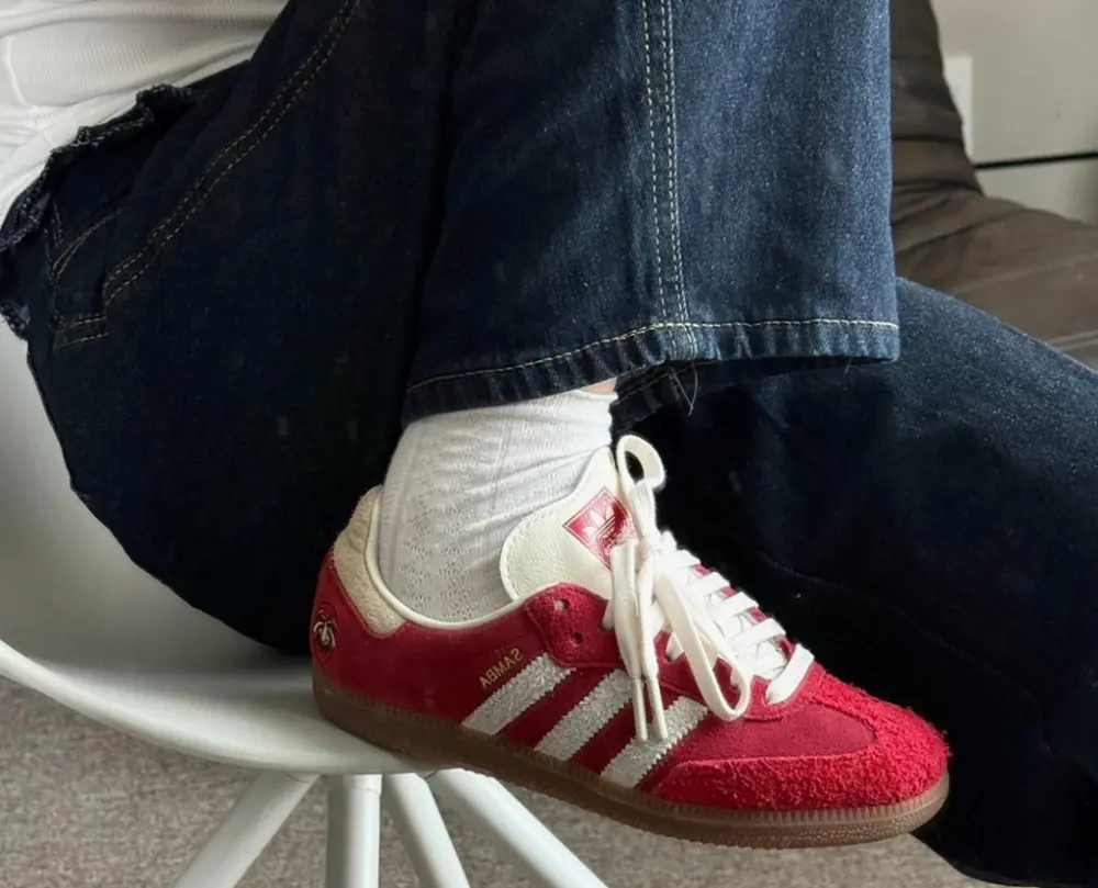 Giày Adidas Samba OG 'Talchum Pack - Scarlet IG8905 - Ảnh 3
