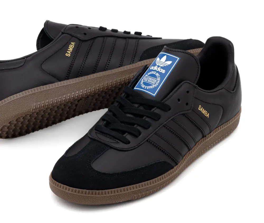 Giày Adidas Samba OG "Core Black & Gum" IE3438 - Ảnh 4