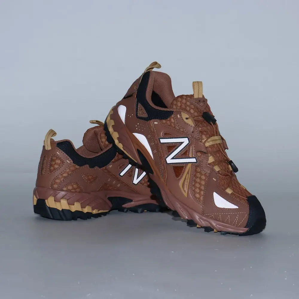 Giày New Balance 610X V1 NB Gore-Tex Brown Black ML610XH - Ảnh 3