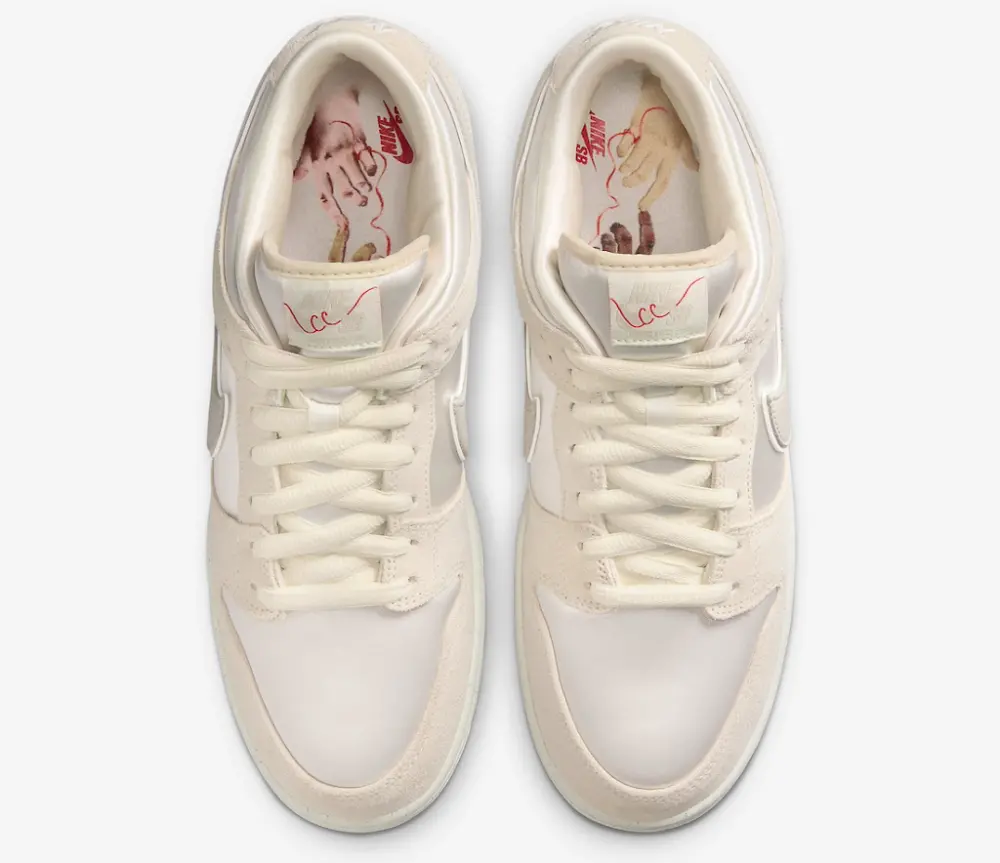 Giày Nike SB Dunk Low City Of Love Light Bone FZ5654-100 - Ảnh 5