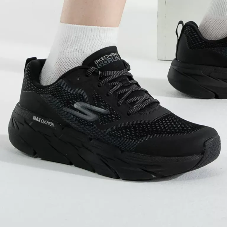 Giày Skechers Max Cushioning Premier Low Running Shoes ‘Black’ 54450-BKCC - Ảnh 2