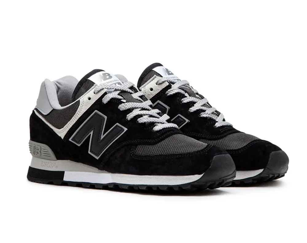 Giày New Balance 576 Black V1 Made in UK OU576PBK - Ảnh 4