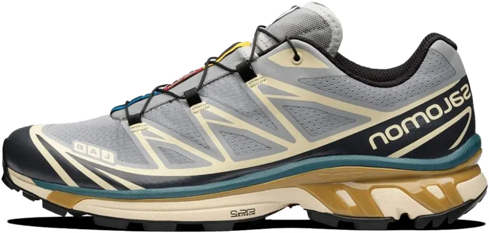 Giày Salomon XT-6 Bleached Sand Cumin L41455100 - Ảnh 4