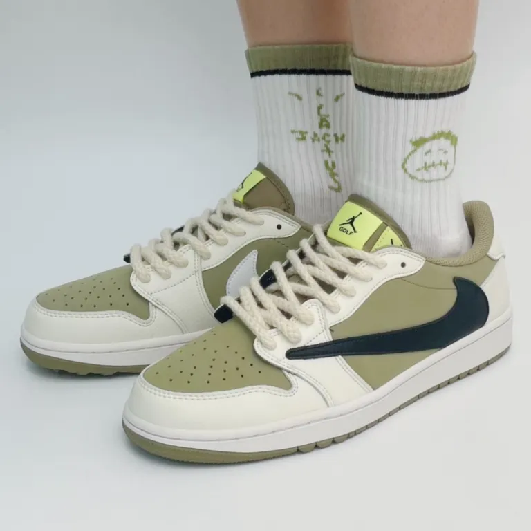 Giày Nike Air Jordan 1 Retro Low Golf ‘Travis Scott’ FZ3124-200 - Ảnh 5