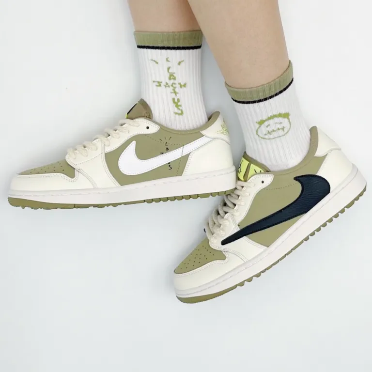 Giày Nike Air Jordan 1 Retro Low Golf ‘Travis Scott’ FZ3124-200 - Ảnh 6