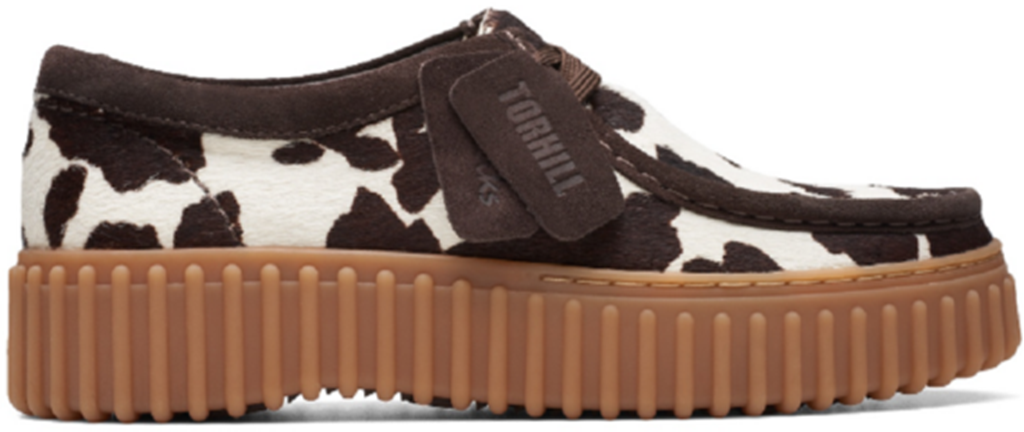 Giày Clarks Qilo Retro ‘Brown White’ 261738504