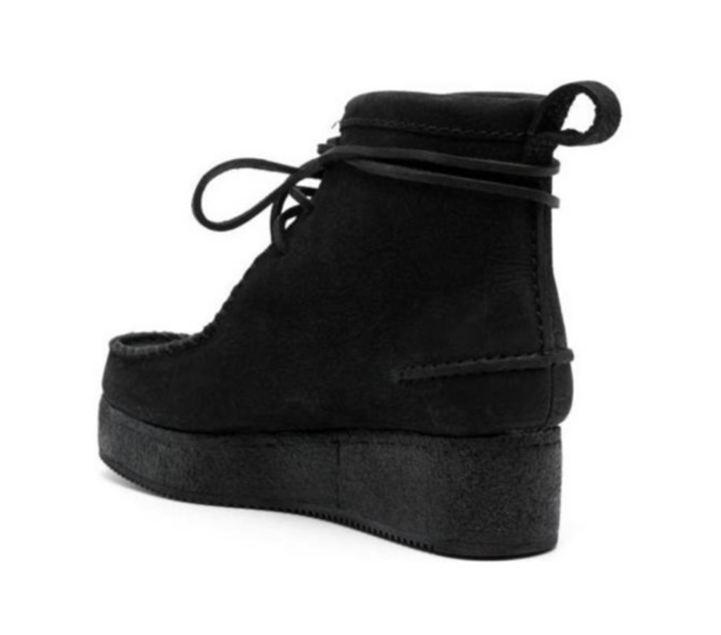 Giày Clarks Originals Wallabee Craft ‘Black’ 26135569 - Ảnh 3